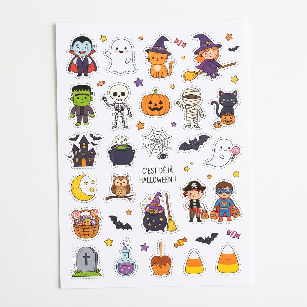 Halloween en folie : Une semaine d'émerveillement et d'apprentissage - Sticker 1