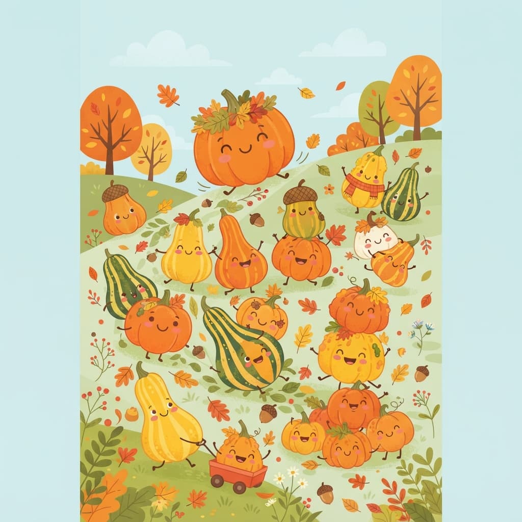 La folie des citrouilles et des courges