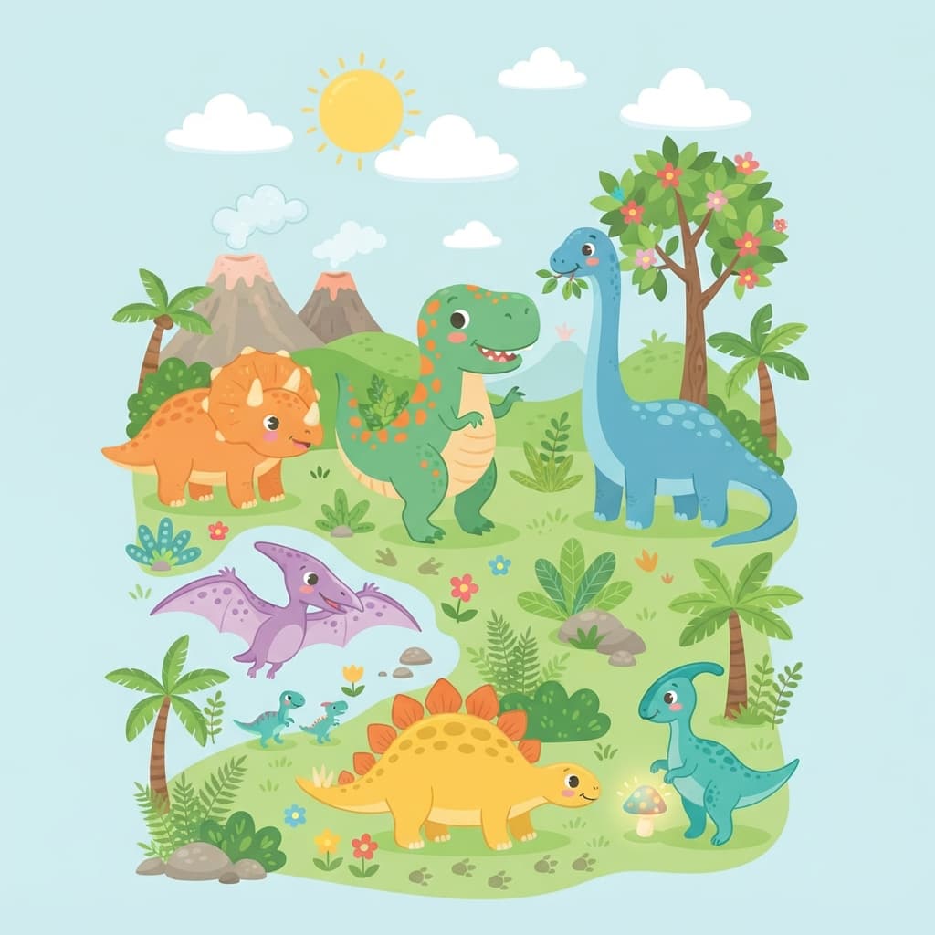 Les Petits Explorateurs de Dinosaures