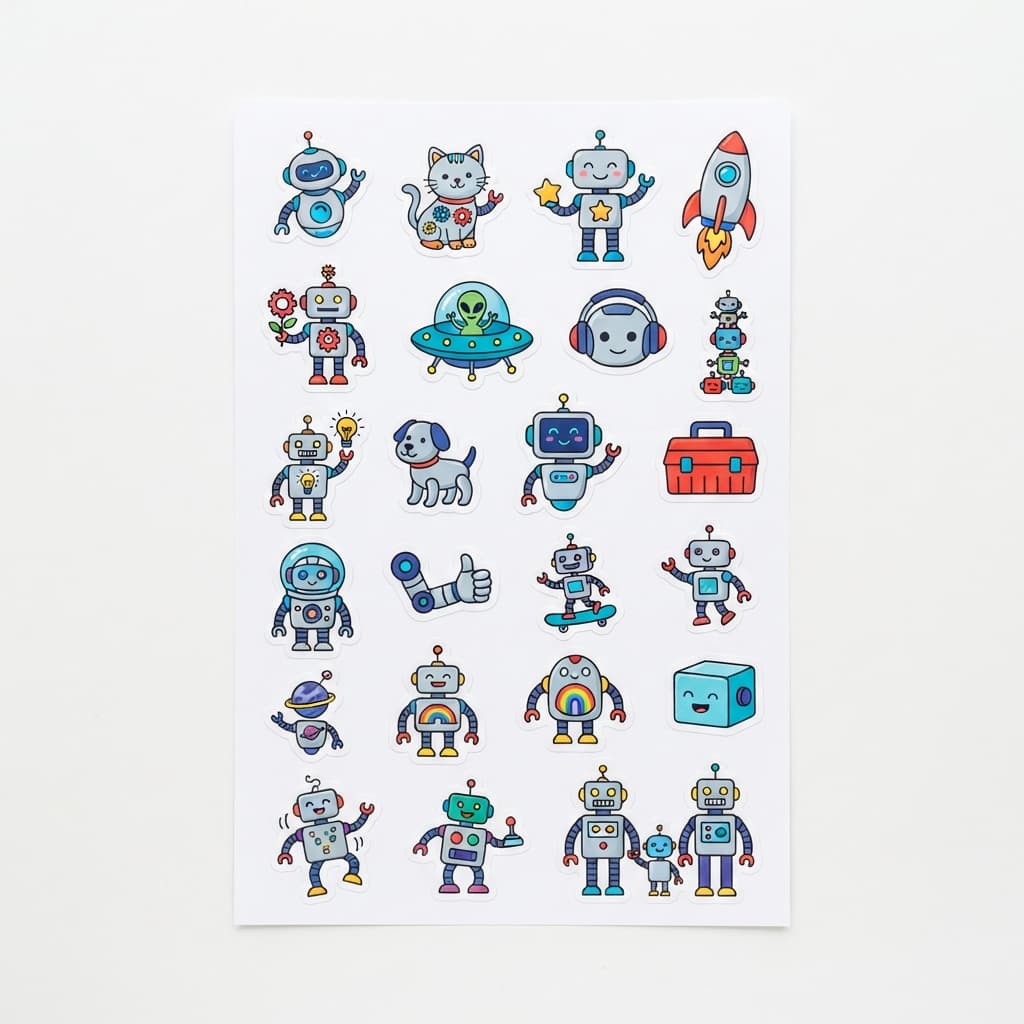 Les Robots du Futur : Une Semaine d'Exploration et de Créativité - Sticker 1