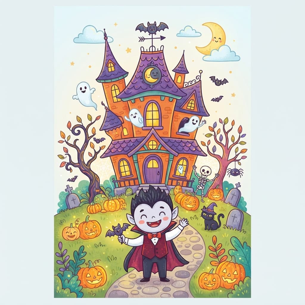 Le Manoir Hanté du Vampire Rigolo